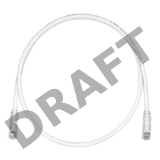 Патч корд Panduit RJ45 TP кат. 6 LSZH 3м белый