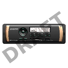 Автомагнитола Digma DCR-110G24 1DIN 4x45Вт