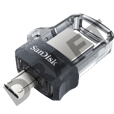 Флеш Диск 64GB SanDisk Ultra Android Dual Drive OTG, m3.0/USB 3.0, Black