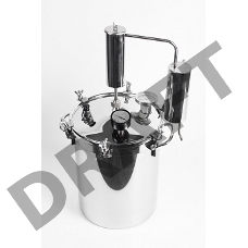 Автоклав-стерилизатор Консерватор 2в1, 14 л нерж, манометр, термометр, клапан сброса изб. давления+надстройка  