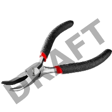 Тонкогубцы изогнутые ЗУБР, 120мм 22169-4