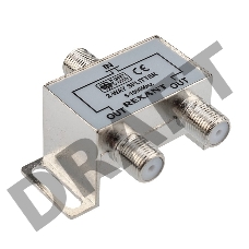 ДЕЛИТЕЛЬ  ТВ х 2 под F разъём 5-1000 МГц  REXANT