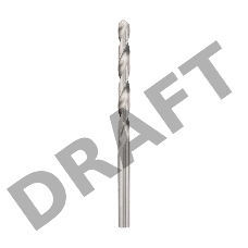 Сверло по металлу 6,0 мм HSS (1 шт. в упаковке) DIN 338 Kranz