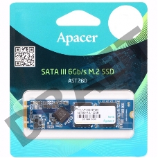 M.2 2280 480GB Apacer AST280 Client SSD AP480GAST280-1 SATA 6Gb/s, 520/495, IOPS 84K, MTBF 1M, TLC, RTL