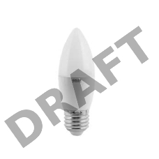 Лампа GAUSS LED Elementary Candle 6W E27 2700K  арт.LD33216