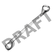 Ключ накидной коленчатый REXANT 27х32 мм, хром