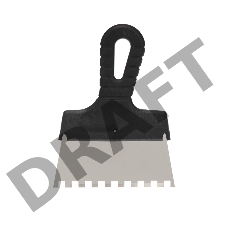 Шпатель фасадный REXANT 150 мм зуб 8х8 нержавеющая сталь, пластмассовая ручка