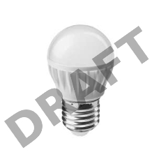 Лампа светодиодная 61 138 OLL-G45-6-230-6.5K-E27 ОНЛАЙТ 61138