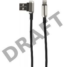 Кабель Redline Loop УТ000016349 Lightning (m) USB A(m) 1м черный