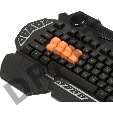 Клавиатура A4Tech Bloody B318 Black USB Multimedia Gamer LED (подставка для запястий)