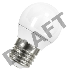 Светодиодная лампа LED STAR Classic P 5, матовая колба, Е27 LEDSCLP40 5, 5W/827 230VFR E2710X1RU | 4052899971646 | Osram