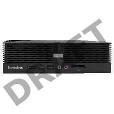 ПК/ Kvadra D20 DM Intel Core i5 10500(3.1Ghz)/16384Mb/512SSDGb/noDVD/Int:Intel UHD Graphics 630/BT/WiFi/war 1y/black/noOS