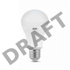 Светодиодная лампа GAUSS 23212 LED Elementary A60 12W E27 1130lm 3000K 1/10/50 0