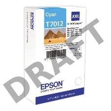 Картридж струйный Epson T70124010 голубой для WP4000/4500