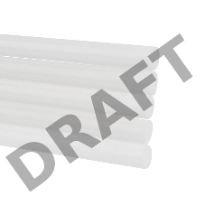 Клеевые стержни REXANT, Ø11 мм, 100 мм, прозрачные - светящиеся, 12 шт., блистер