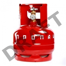 Баллон газовый с вентилем баллонным г. Новогрудок, 5 л
