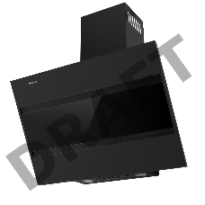 Вытяжка каминная Maunfeld BRIDGE 60 черный управление: кнопочное (1 мотор)