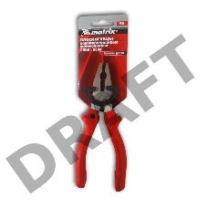 Плоскогубцы MATRIX 16969  standard 160мм комбинированные шлифованные пластмассовые рукоятки