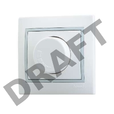 Светорегулятор СП 800Вт Мира бел/сер. Lezard 701-0215-115