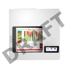 Принтер HP Color LaserJet Enterprise M555x (A4, 1200dpi, ImageREt 3600, 38(38) ppm, 1 Gb, 3 trays 100+2*550, Duplex, USB/GigEth, 1y warr, cart.5,5KB&3,5KCMYp.inbox, repl. B5L26A)