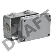 Рувинил 67051 Тусо.Коробка расп. для о/п, 120х80х50мм, 6 вводов, IP55