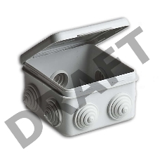 Коробка распр. ОП 80х80х50 IP54 Рувинил 67040М