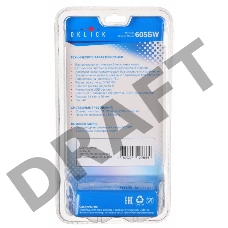 Мышь Oklick 605SW черный оптическая (1200dpi) беспроводная USB (2but)