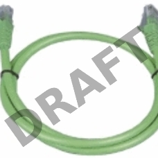 Коммутационный шнур ITK  (патч-корд), кат.5Е UTP, 3м, зеленый