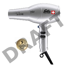 Фен Solis Light & Strong 442 серебристый