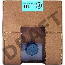 Картридж струйный  HP 891 10L Lt Cyan Latex Ink Cartridge