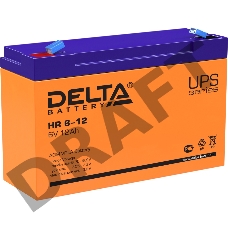 Батарея Delta HR 6-12 (6V, 12Ah)