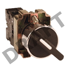 Переключатель BD-33 3P короткая рукоятка 2NO EKF xb2-bd33