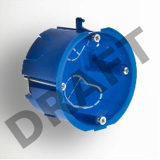 Рувинил 10172 Тусо.Коробка ГСК уст. D = 65мм, Н = 40мм металл. лапки