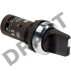 Переключатель 3-х поз. 2HO с фикс. черн. C3SS1-30B-20 ABB 1SFA619210R3026