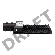 Светильник светодиодный консольный ДКУ 01-70-5000К общего назначения IP65 6000Лм черный REXANT