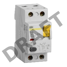 Выключатель дифференциального тока (УЗО) 2п 25А 30мА тип AC ВД1-63 ИЭК MDV10-2-025-030