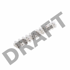 Клеммная колодка винтовая KВ-10 (4-10 мм²), ток 10 A, полиэтилен белый (ЗВИ) СМАРТКИП