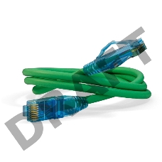 Патч-корд PC-LPM-UTP-RJ45-RJ45-C6-0.5M-LSZH-GN Патч-корд U/UTP, Cat.6, LSZH, 0.5 м, зеленый