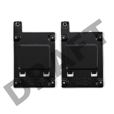 Комплект креплений для SSD FRACTAL DESIGN Bracket Kit, Type A, Black FD-ACC-SSD-A-BK-2P