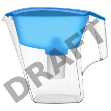 Кувшин Аквафор Лайн голубой 2.8л.