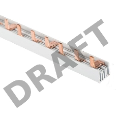 Шина соединительная типа EKF pin-03-63  PIN для 3-ф нагр. 63А 54 мод. EKF PROxima