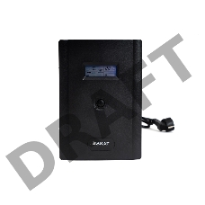 Источник бесперебойного питания SKAT-UPS 3000/1800 1800 Вт, с АКБ 9 Ач 4 шт, меандр. стабилизация напряжения