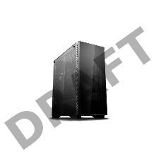 Корпус Deepcool MATREXX 50 без БП, большое боковое окно, черный, ATX