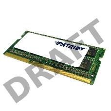 Память Patriot 8GB DDR3 1600MHz  SO-DIMM  (PC3-12800) PSD38G1600L2S