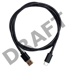 Кабель QNAP CAB-U35G10MAC USB 3.0 cable, 5 GbE, Type-A - Type-C, 1 meter