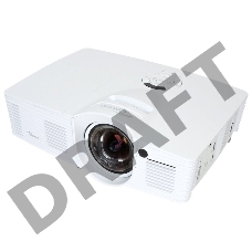 Проектор Optoma GT1070Xe (DLP, 1080p 1920x1080, 2800Lm, 23000:1, 2xHDMI, MHL, 1x10W speaker, 3D Ready, lamp 6500hrs, short-throw, WHITE, 2.65kg)
