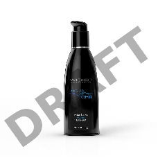 Охлаждающий лубрикант на водной основе Wicked AQUA CHILL - 60 мл.