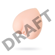 Мастурбатор реалистичный TOYFA WOW!, вагина, TPR, телесный, 9,5 см