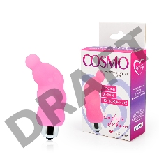 Розовый миниатюрный спиралевидный вибромассажер - 6,9 см.