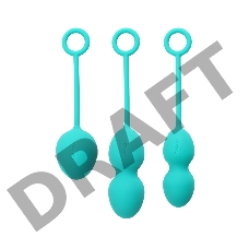 Nova Ball Зеленый Вагинальные шарики со смещенным центром тяжести